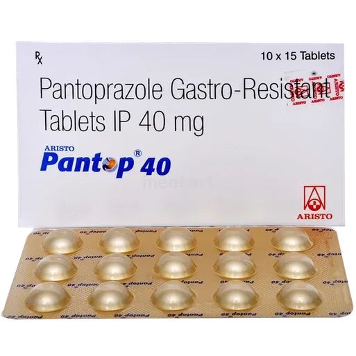 pantop 40mg tablet 15's